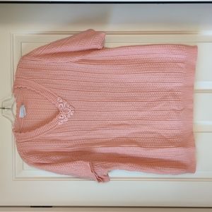 SALE 2/$6 Vintage Shirt Sleeve Sweater